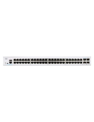 Switch de rețea Cisco CBS350-48T, 48x 10/100/1000 Mbps, 4x SFP