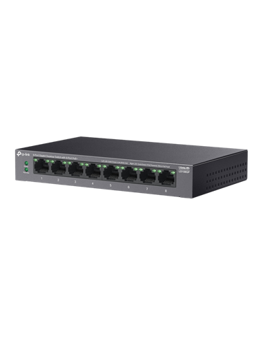 PoE коммутатор TP-LINK LS108GP, 802.3af/at PoE+