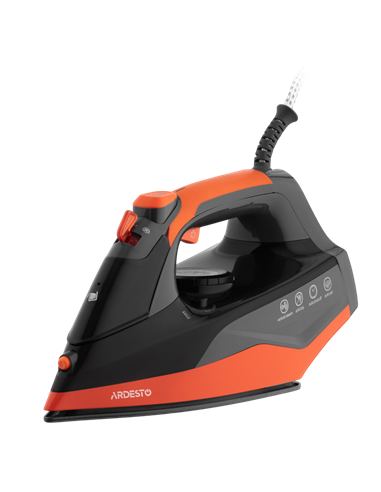 Утюг Ardesto IR-C2233-GR, 2200Вт, Черный | Оранжевый