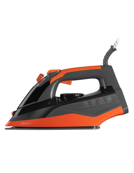 Утюг Ardesto IR-C2233-GR, 2200Вт, Черный | Оранжевый