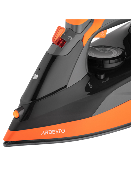 Утюг Ardesto IR-C2233-GR, 2200Вт, Черный | Оранжевый