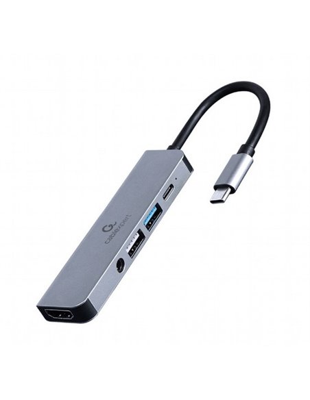 Stație Docking Gembird A-CM-COMBO5-02, Gri