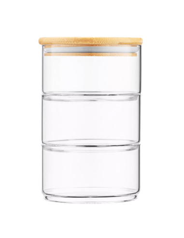 Set de containere Ardesto Midori AR1203CB, 3 buc, 400 ml, Transparent