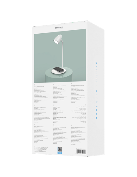 Lampa de birou Proove Modern, Alb