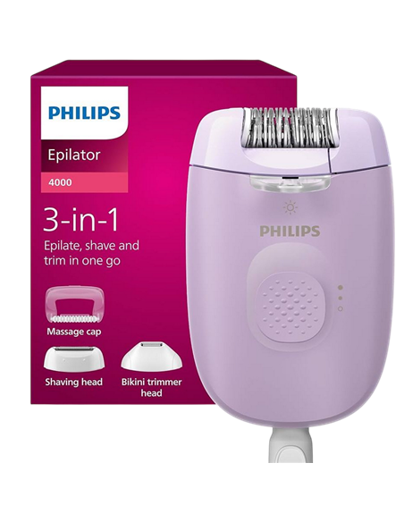 Эпилятор Philips BRE257/00, Фиолетовый