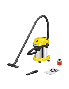 Пылесос Karcher WD 3 P V-17/4/20, Желтый | Черный