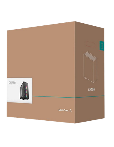 Компьютерный корпус Deepcool CH780, Full-Tower, Без блока питания, Чёрный