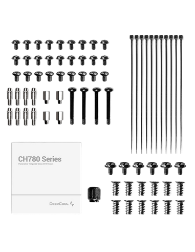 Компьютерный корпус Deepcool CH780, Full-Tower, Без блока питания, Чёрный