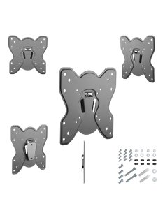 Suport fixat pe perete Gembird WM-42F-03, Negru 2