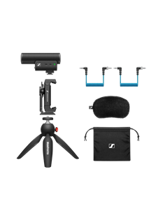 Microfon portabil pentru înregistrare vocală Sennheiser MKE 400, Cu fir, Negru 2
