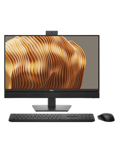 Computer All-in-One DELL QC24250, 24", Intel Core Ultra 7 256, 16GB/512GB, Windows 11 Pro, Negru