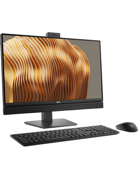 Моноблок DELL QC24250, 24", Intel Core Ultra 7 256, 16Гб/512Гб, Windows 11 Pro, Чёрный