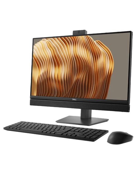 Моноблок DELL QC24250, 24", Intel Core Ultra 7 256, 16Гб/512Гб, Windows 11 Pro, Чёрный