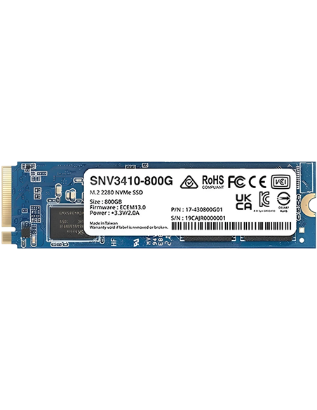Unitate SSD SYNOLOGY SNV3410-800G, 800GB, SNV3410-800G