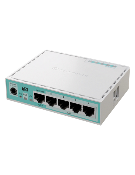 Маршрутизатор MikroTik hEX refresh, Белый