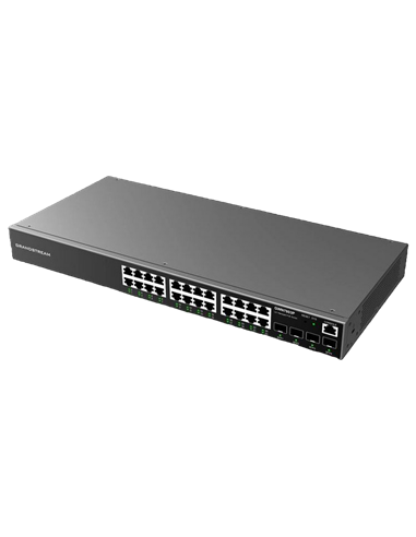Сетевой коммутатор Grandstream GWN7803, 24x 10/100/1000 Мбит/с