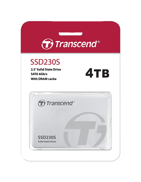 Накопитель SSD Transcend SSD230S, 4000Гб, TS4TSSD230S