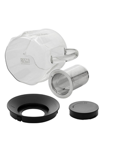 Ceainic cu infuzor RESTO 90515, 1L, Transparent 2