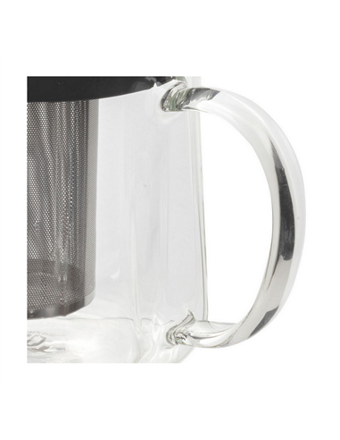 Ceainic cu infuzor RESTO 90515, 1L, Transparent