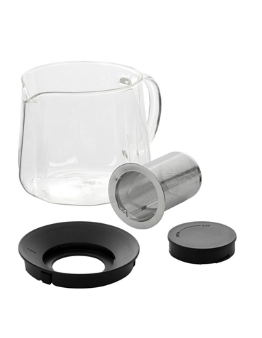 Ceainic cu infuzor RESTO 90515, 1L, Transparent