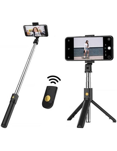 Selfie Stick XO SS08, Negru