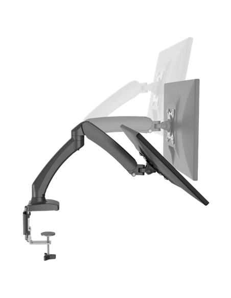 Suport birou pentru monitoare BARKAN M142P, Negru