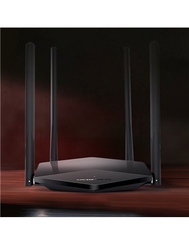 Router fără fir MERCUSYS MR60X, Negru