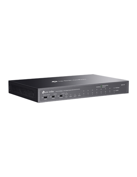 PoE коммутатор TP-LINK DS111P, 8x IEEE 802.3af/at PoE+ Ports