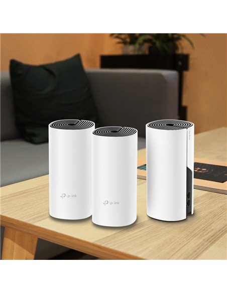 Sistem Wi-Fi Mesh TP-LINK Deco M4 (3-pack), Alb