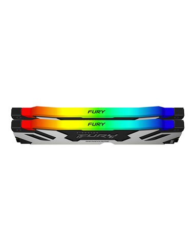 Оперативная память Kingston FURY Renegade RGB, DDR5 SDRAM, 7200 МГц, 32 Гб, KF572C38RSAK2-32
