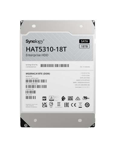 Unitate HDD SYNOLOGY HAT5310-18T, Argintiu