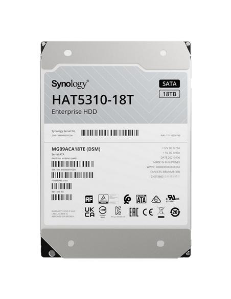 Unitate HDD SYNOLOGY HAT5310-18T, Argintiu