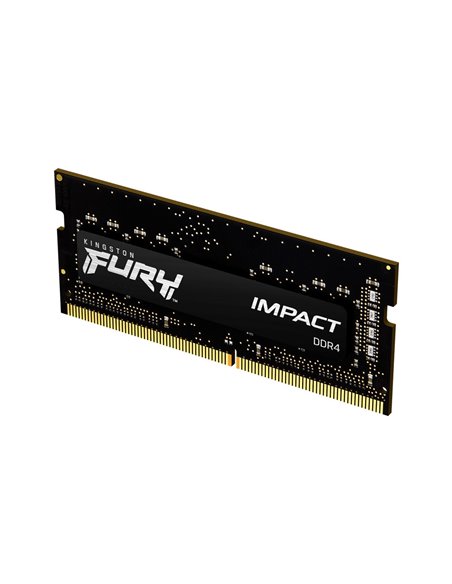 Оперативная память Kingston FURY Impact, DDR4 SDRAM, 3200 МГц, 16Гб, KF432S20IB/16 Оперативная память Kingston FURY Impact, DDR4 SDRAM, 3200 МГц, 16Гб, KF432S20IB/16