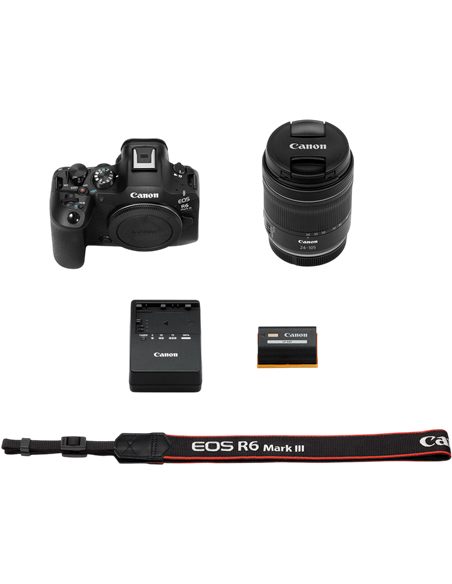 Aparat Foto Mirrorless Canon EOS R6 Mark III & RF 24-105mm f/4-7.1 IS STM