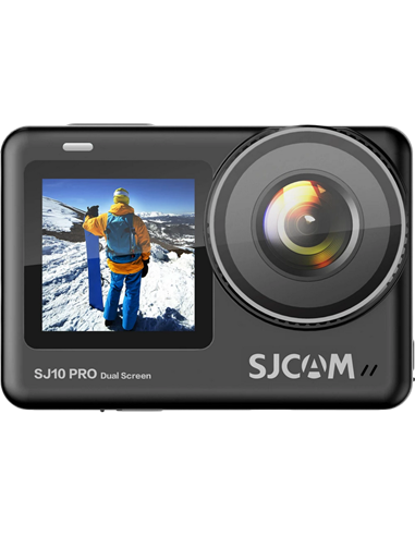 Cameră Video Sport SJCAM SJ10 PRO Dual Screeni, Negru
