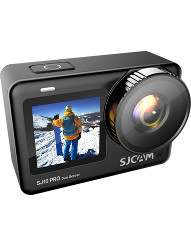Cameră Video Sport SJCAM SJ10 PRO Dual Screeni, Negru