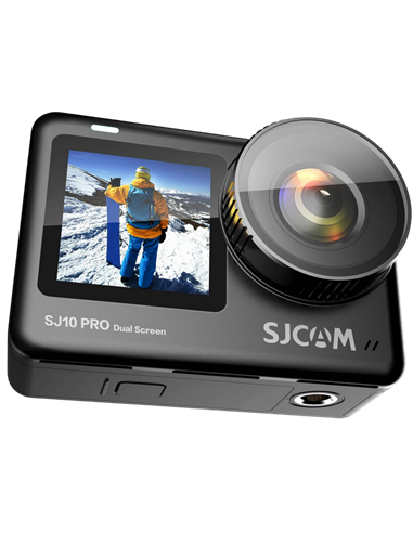 Cameră Video Sport SJCAM SJ10 PRO Dual Screeni, Negru