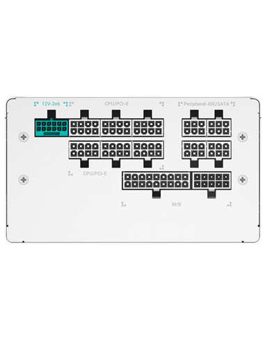 Блок питания для компьютеров Deepcool GamerStorm PQ1200G WH, 1200Вт, ATX, Полностью модульный