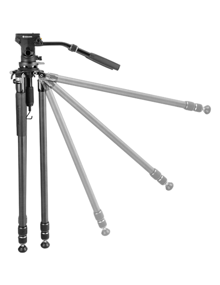 Tripied Video Vanguard ALTA PRO 3VRL 303CV20, Cap de pan, Negru