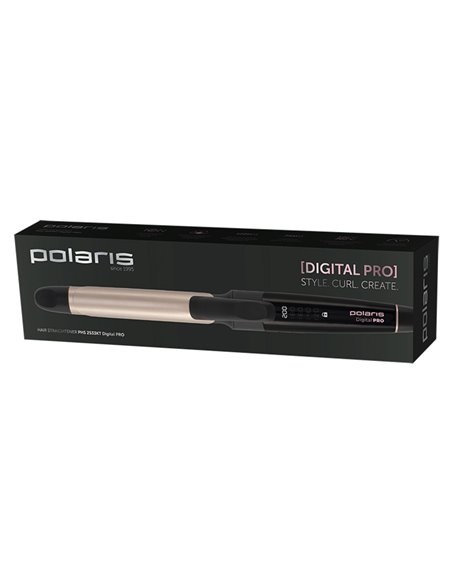 Ondulator de păr Polaris Digital PRO PHS 2533KT, Negru | Roz