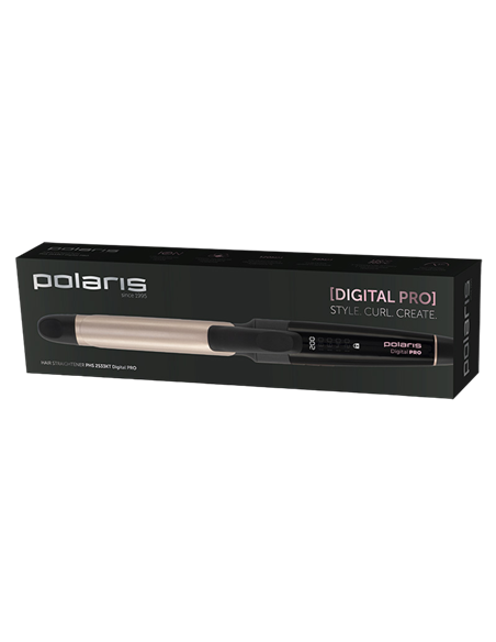 Ondulator de păr Polaris Digital PRO PHS 2533KT, Negru | Roz