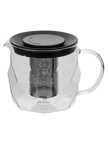 Ceainic cu infuzor RESTO 90516, 1L, Negru