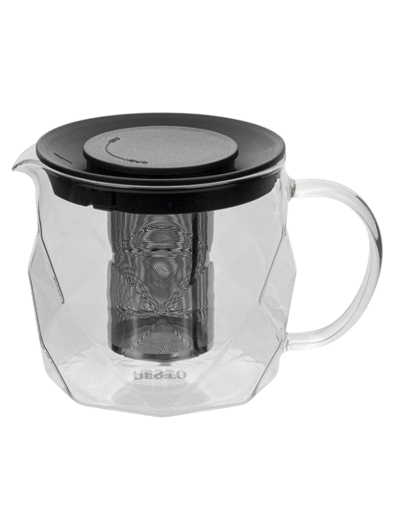 Ceainic cu infuzor RESTO 90516, 1L, Negru