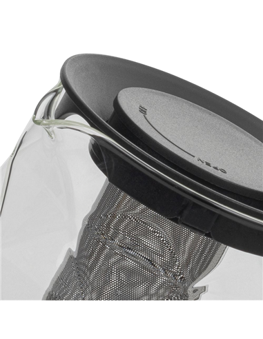 Ceainic cu infuzor RESTO 90516, 1L, Negru
