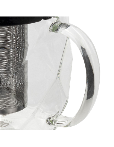 Ceainic cu infuzor RESTO 90516, 1L, Negru