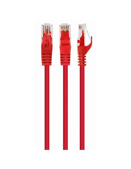 Патч-корд Cablexpert PP6U-0.5M/R, Cat6 UTP, 0,5м, Красный Патч-корд Cablexpert PP6U-0.5M/R, Cat6 UTP, 0,5м, Красный