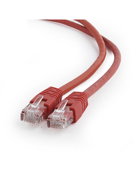 Патч-корд Cablexpert PP6U-0.5M/R, Cat6 UTP, 0,5м, Красный Патч-корд Cablexpert PP6U-0.5M/R, Cat6 UTP, 0,5м, Красный