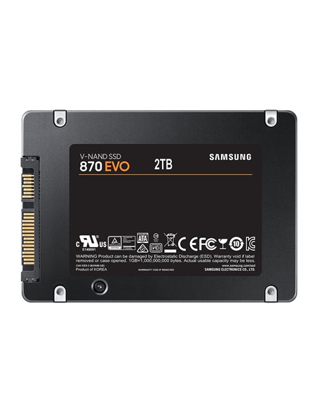 Накопитель SSD Samsung MZ-77E2T0B/EU, 2000Гб