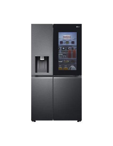 Холодильник LG GSXV90MCDE, InstaView Door-in-Door™, Чёрный