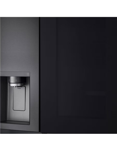 Холодильник LG GSXV90MCDE, InstaView Door-in-Door™, Чёрный